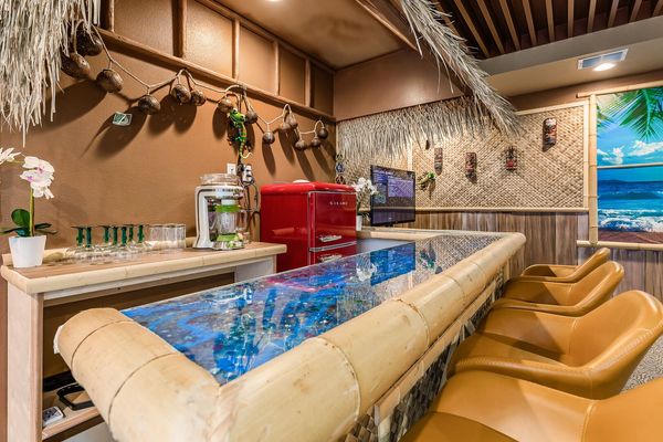 Rock paper scissors to see who gets to bartend for the night