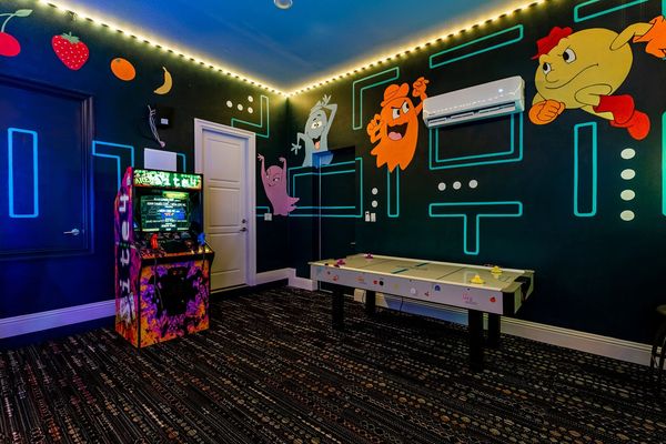 Verse your friends in air hockey