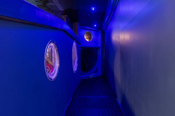 Spiral slide for the to burn energy to get ready for bed