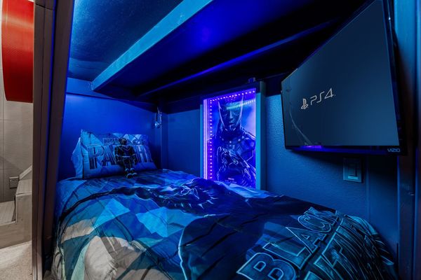 Each bed has a unique theme