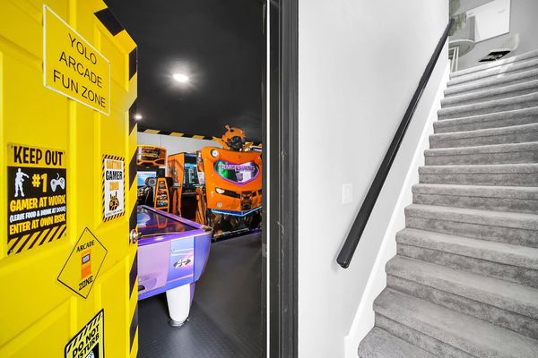 Travel across the courtyard to the annex where surprises await