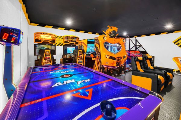 You will enjoy a game of air hockey