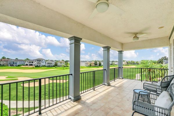 Admire beautiful sunsets off the balcony