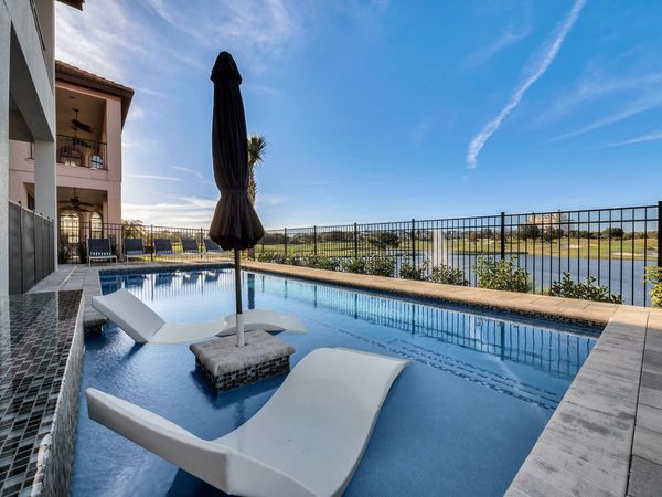 Take in the beautiful views in while laying in a sun lounger