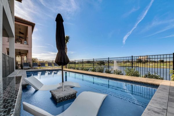 Take in the beautiful views in while laying in a sun lounger