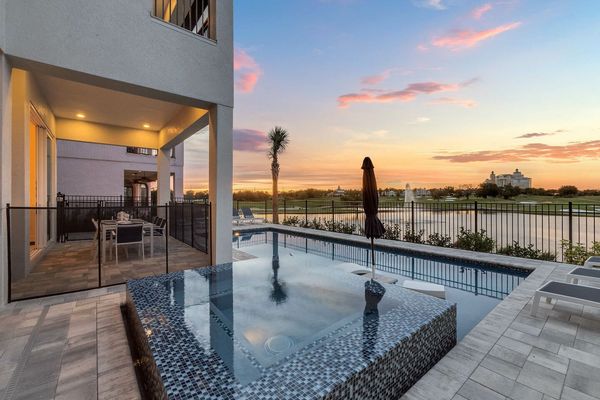 Admire beautiful sunsets from the patio