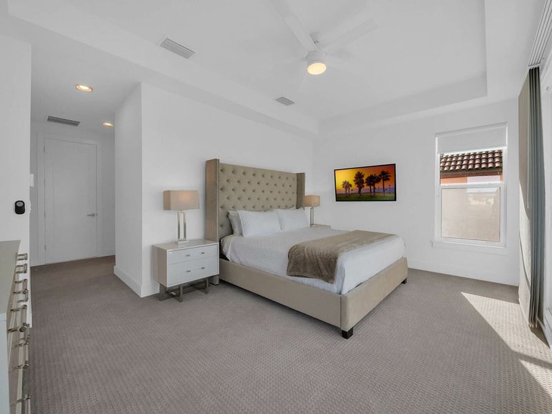 End your night in this luxurious suite with a king bed