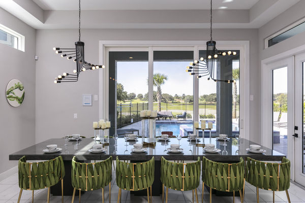 Bring the family together at the formal dining table