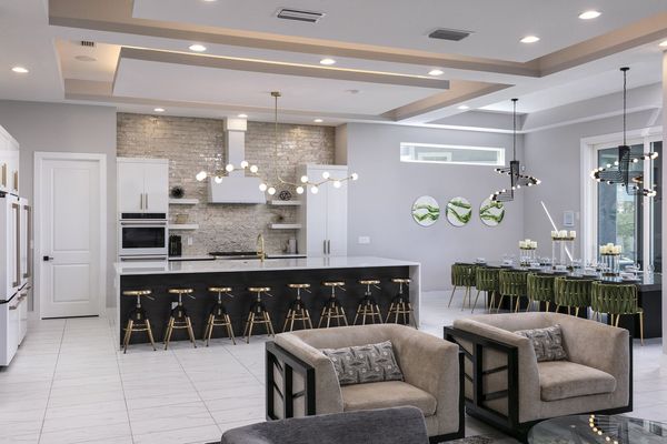 The open floor plan will bring the family closer together