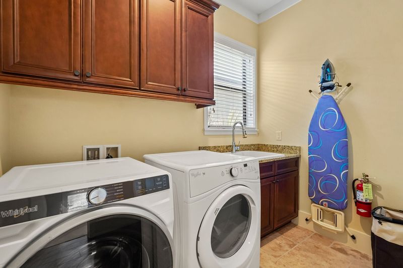 In house washer and dryer for your convenience