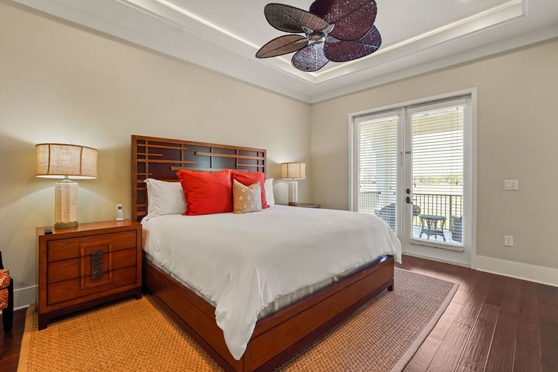 Mater Suite on the second floor with private balcony