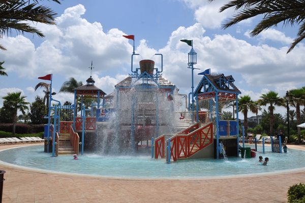 Kids will love the splash pad!