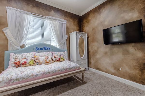 The a twin daybed is the perfect place for any little princess to rest her head