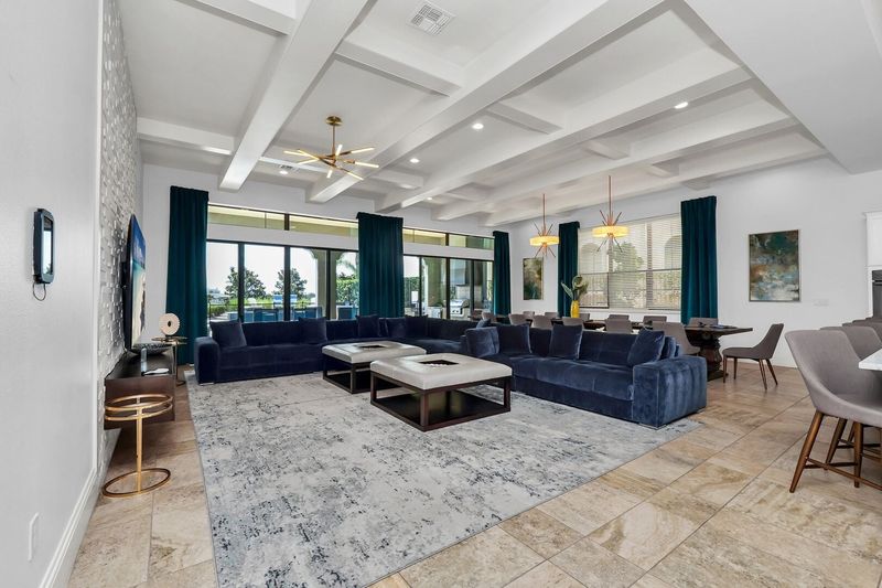 Luxury furnishings with plenty of room for everyone to get comfortable