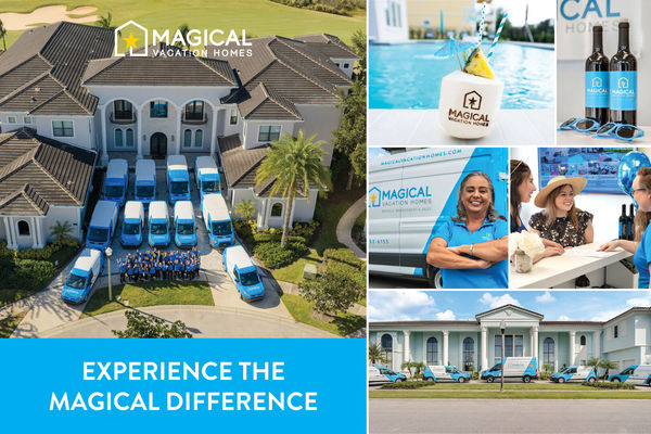Book your stay with Magical Vacation Homes today and Experience the Magical Difference!