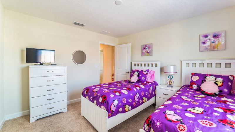 Two Twins Bedroom 4 Upstairs
24" Smart TV