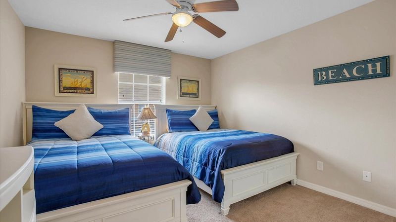 Two Doubles Bedroom 3 Upstairs
26" TV DVD