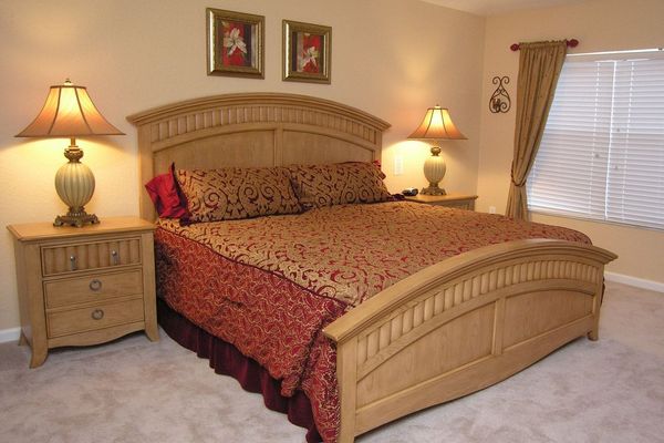 Master King Bedroom 1 Upstairs
Attached Bathroom
Tub and Shower