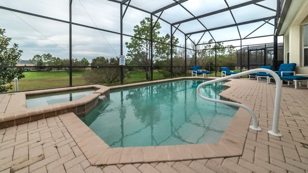 Pool
Faces East