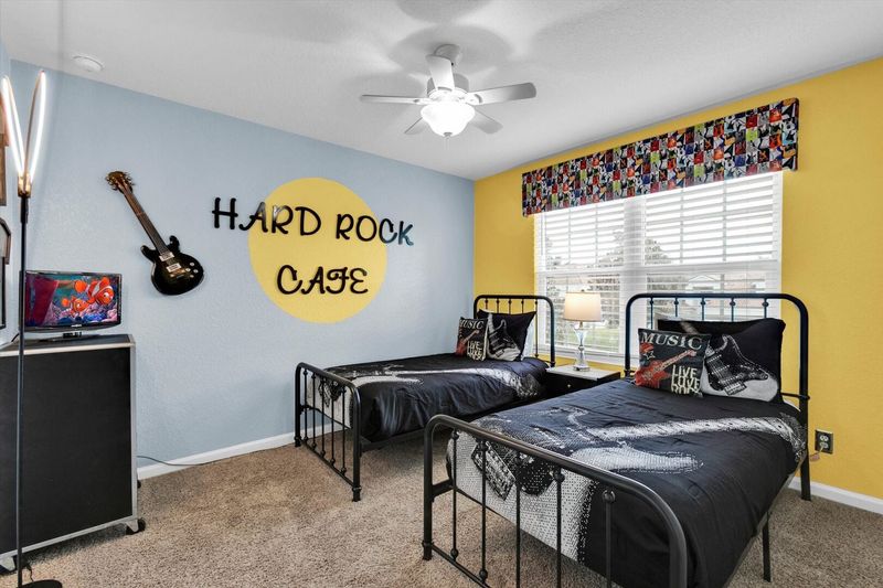 Two Twins Bedroom 5 Upstairs
Hard Rock Café Theme