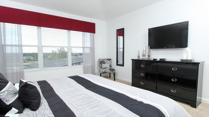 Master King Bedroom 1 
50" Smart TV