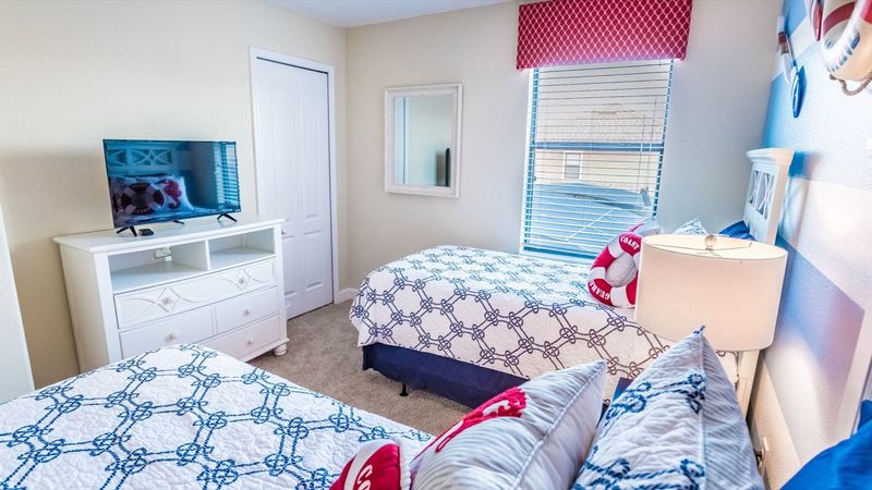 Two Twins Bedroom 4 Upstairs
32" TV