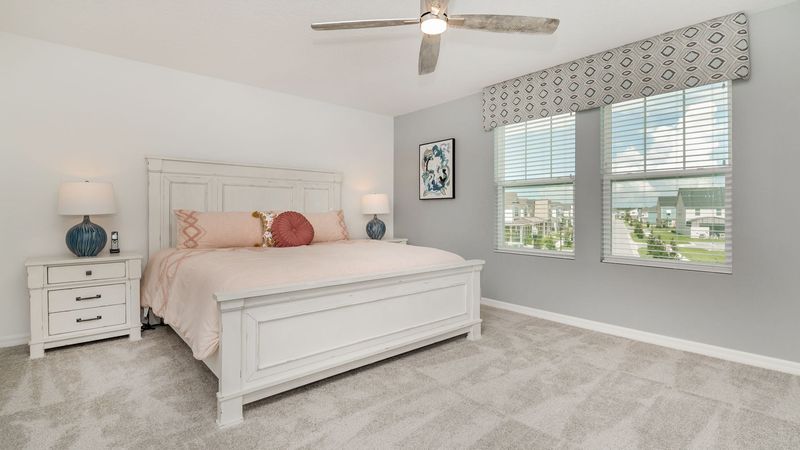 Master King Bedroom 2 Upstairs