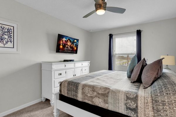 King Suite Bedroom 2 (Angle)
43" Roku TV