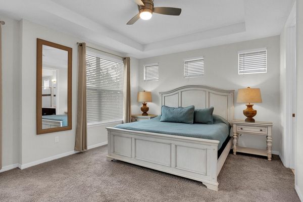 Master King Bedroom 1 Downstairs
Attached Bathroom