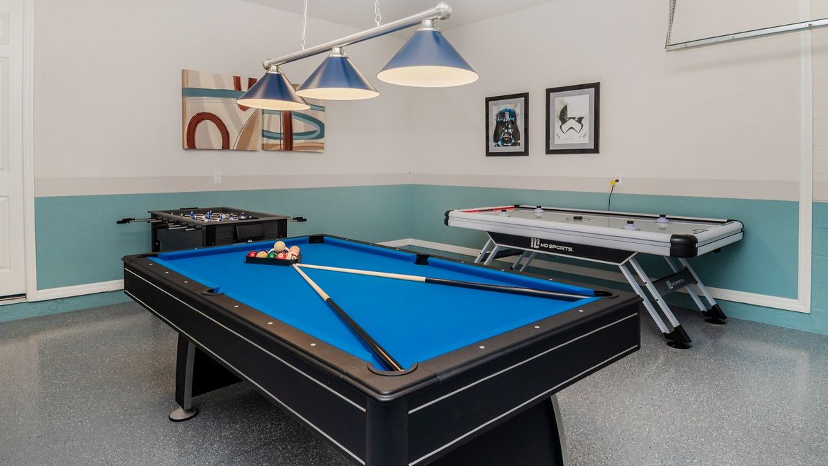 Game Room (Angle)
Pool Table Air Hockey Foosball