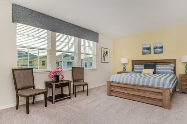 Master King Bedroom 2 Upstairs
Attached Bathroom-Shower