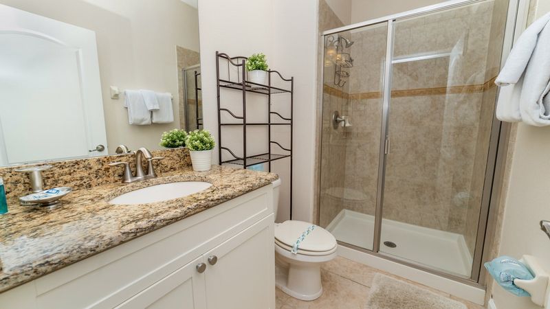 Hall Bathroom Downstairs
(Shower)