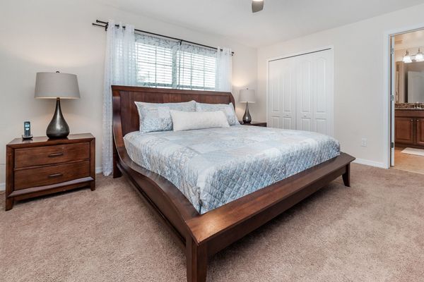 Master King Bedroom 4 Upstairs
Attached Bathroom
