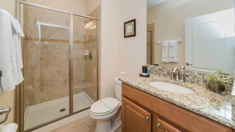 Hall Bathroom Downstairs
(Shower)