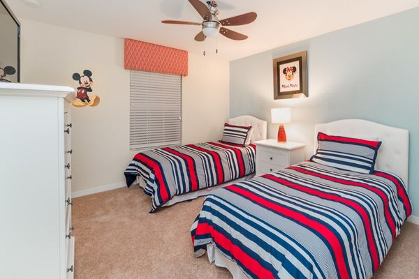 Two Twins Bedroom 2 Upstairs