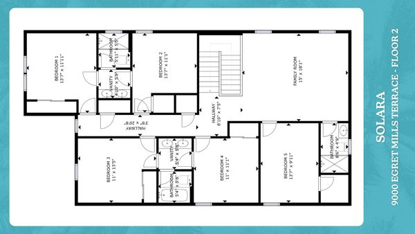 Floor Plan 2nd Floor