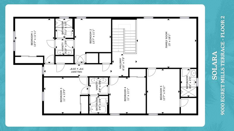 Floor Plan 2nd Floor