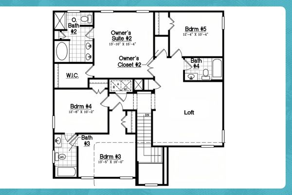Floor Plan 2nd Floor