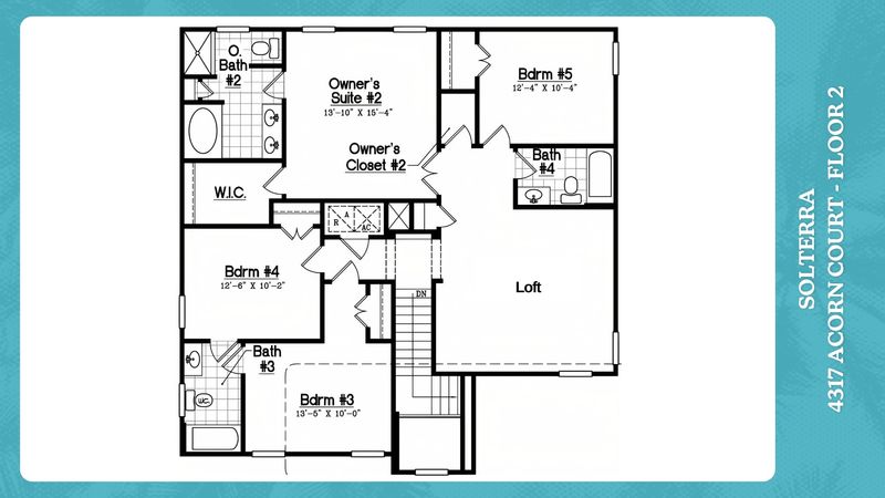 Floor Plan 2nd Floor