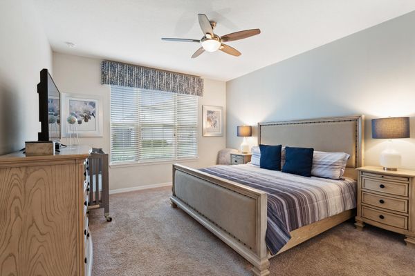 Master King Bedroom 1 Downstairs  (Angle)