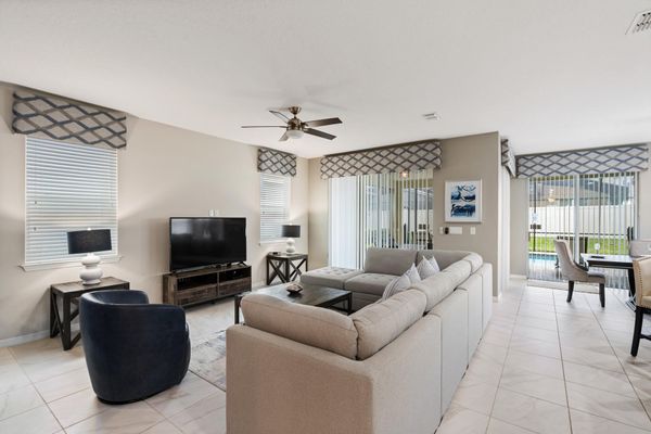 Living Room 55" Smart TV