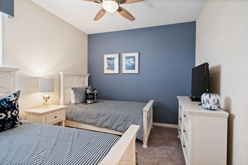 Two Twins Bedroom 6 40" TV