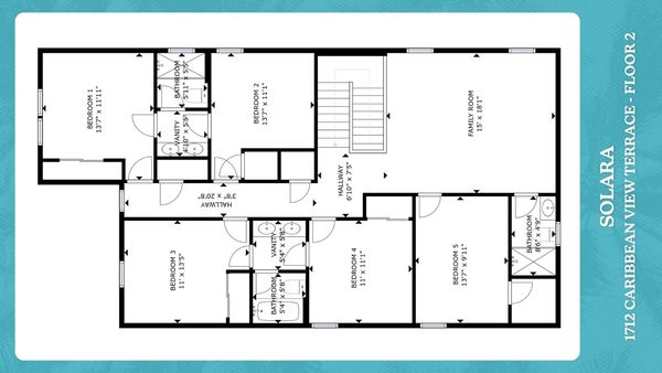 Floor Plan 2nd Floor