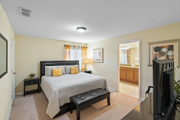 Master King Bedroom 3 Upstairs