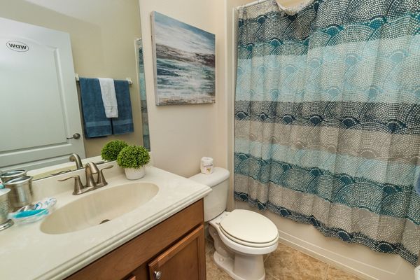 Hall Bathroom Downstairs
Tub/Shower Combo