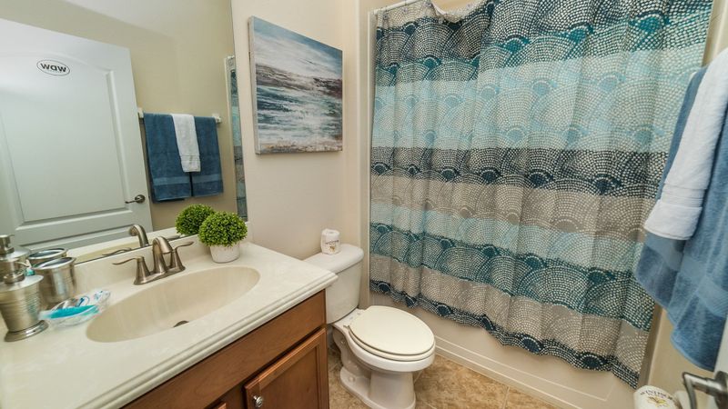 Hall Bathroom Downstairs
Tub/Shower Combo