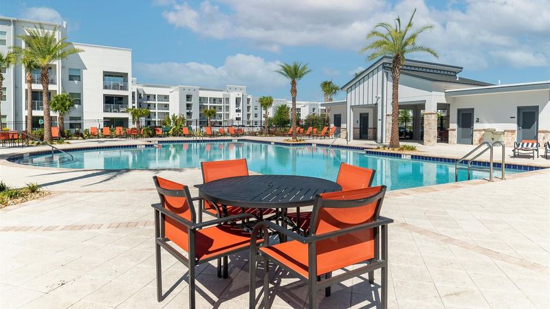Condominium Section-Pool Deck Seating