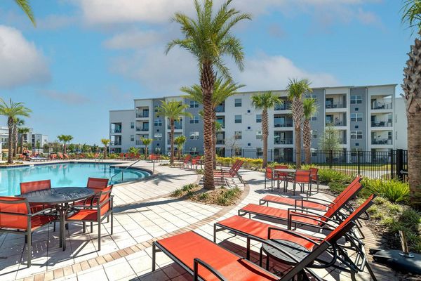Condominium Section-Pool Deck Seating