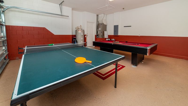 Game Room Pool Table Ping Pong Table