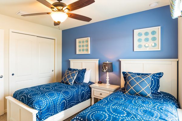 Two Twins Suite Bedroom 3 Upstairs
Attached Bathroom-Shower